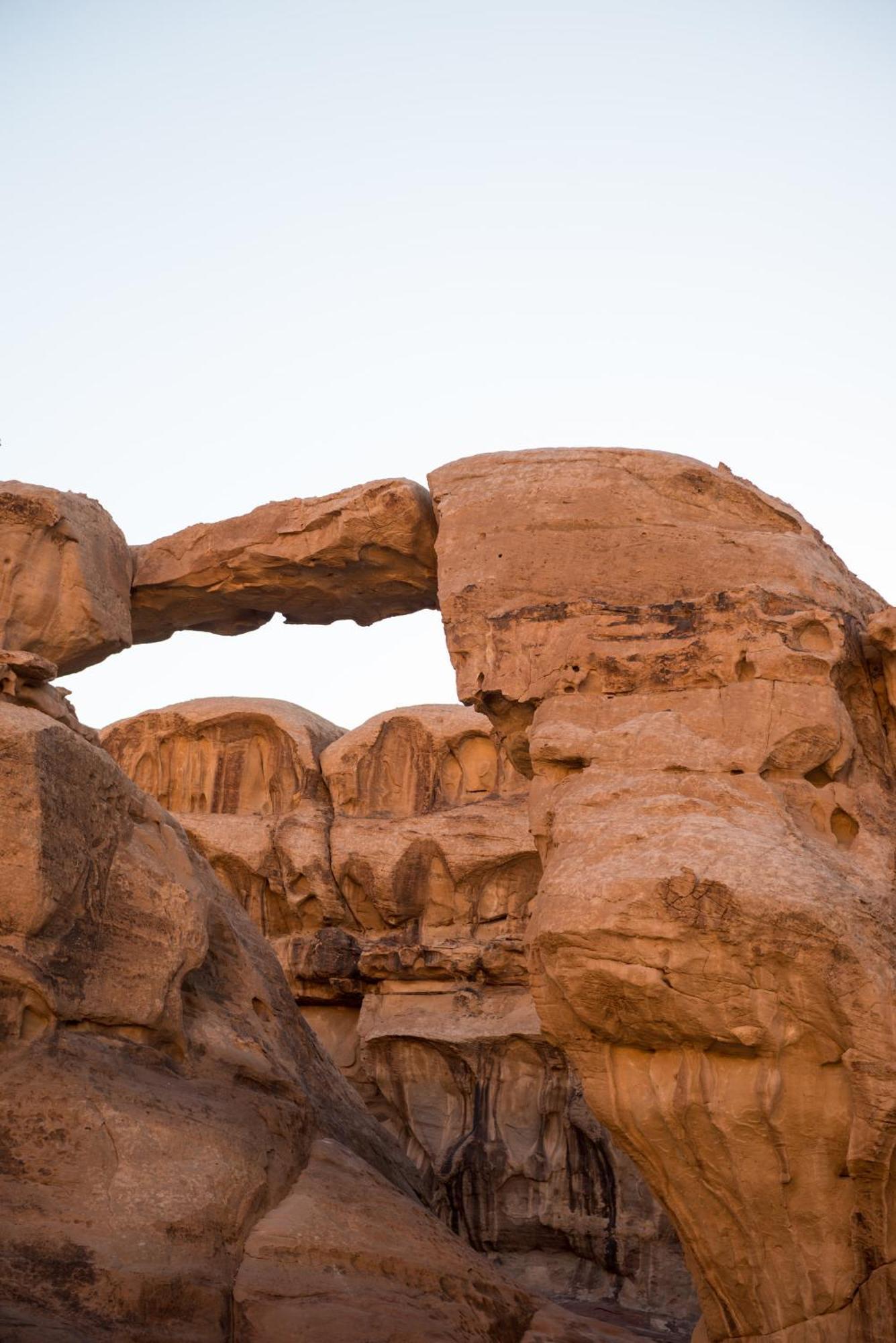 Ali wadi rum camp Hotel Bagian luar foto